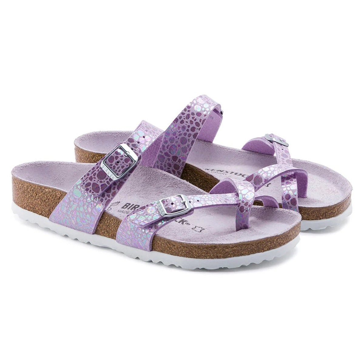 Lilac Metallic Stones-