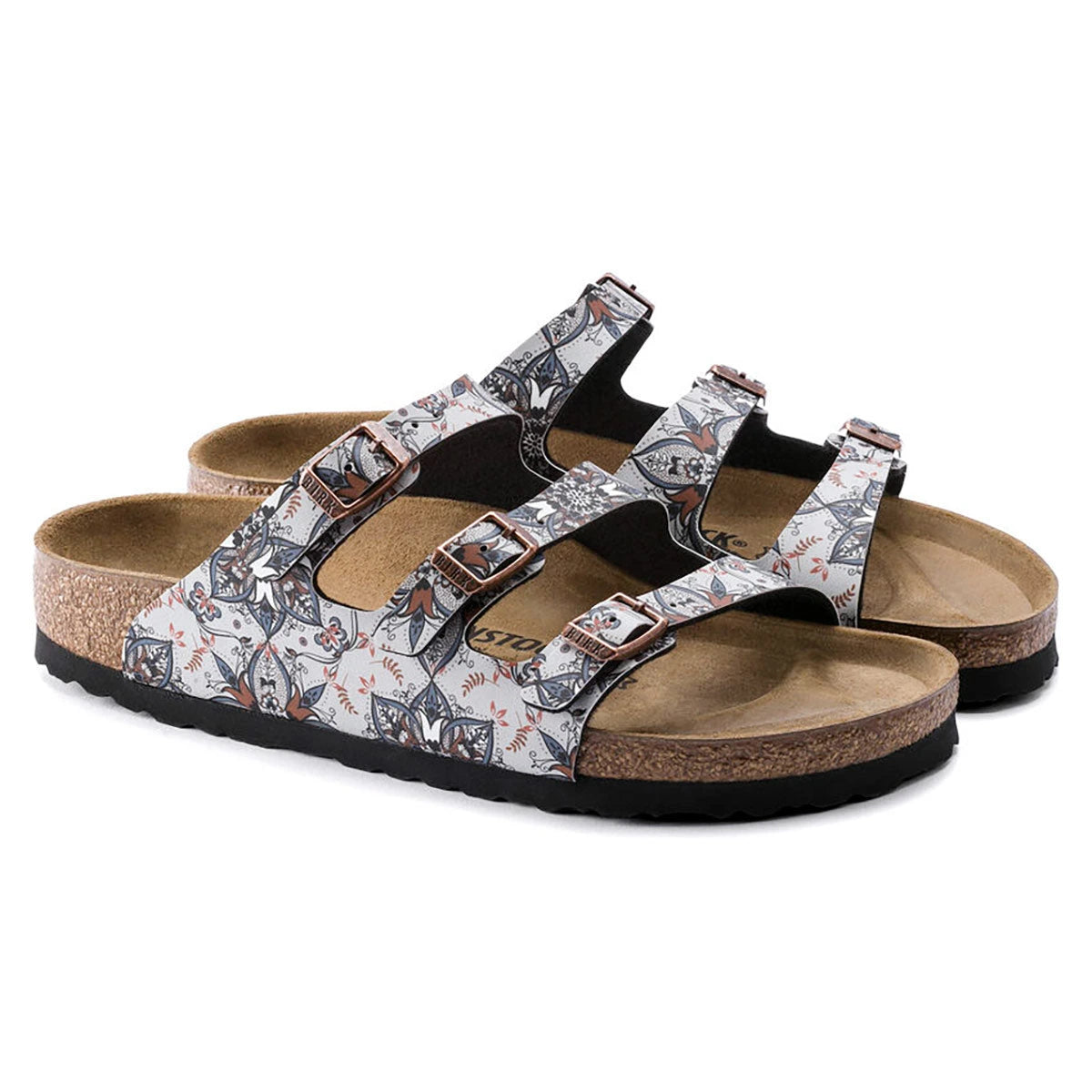 Boho Flowers Navy-