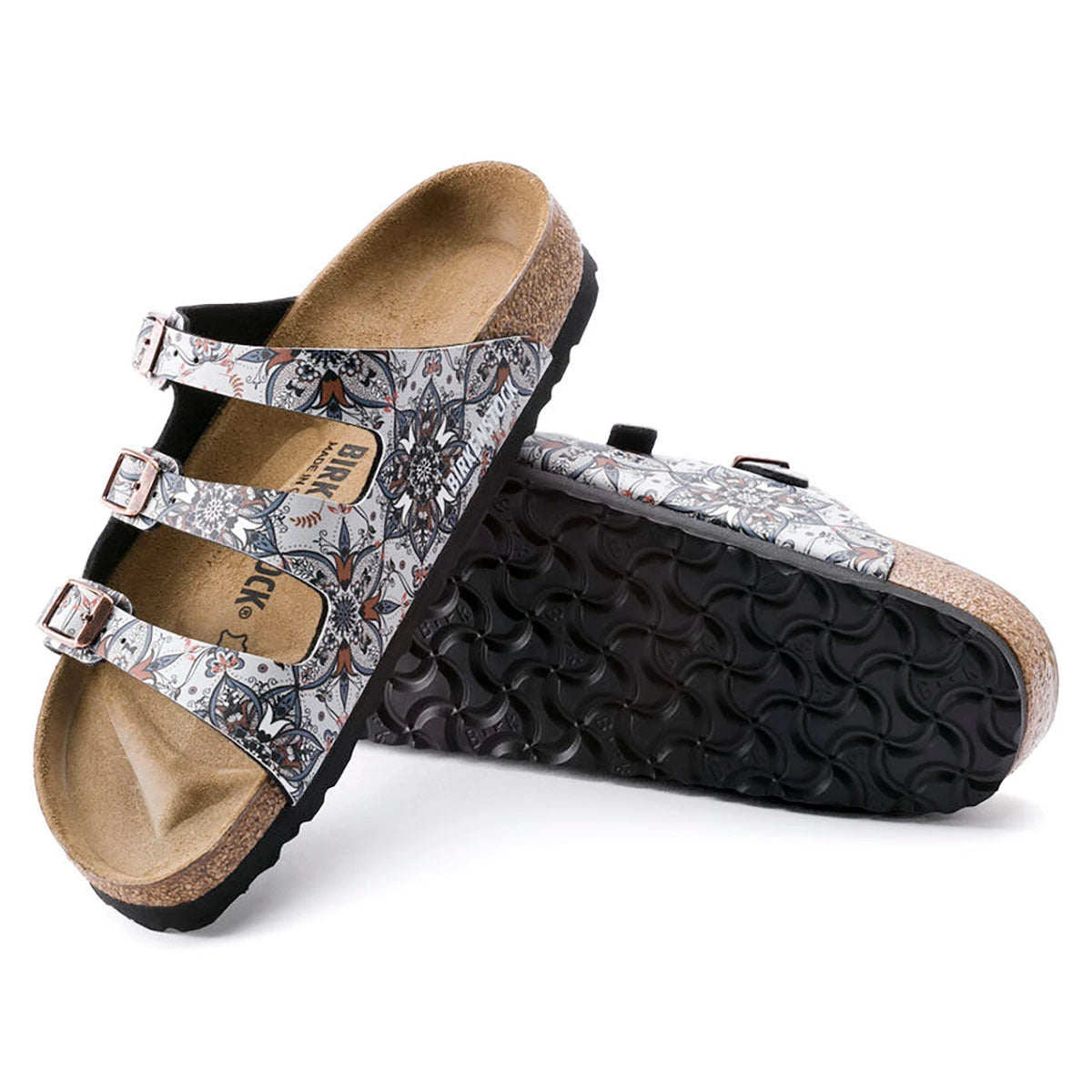 Boho Flowers Navy-