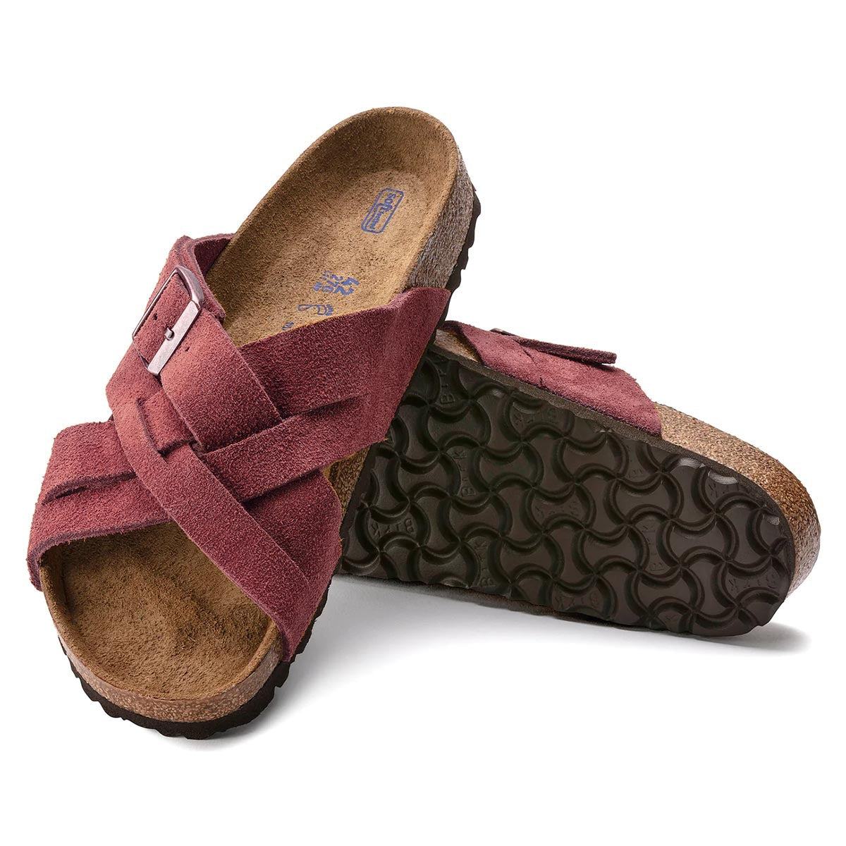 Birkenstock Lugano Soft Footbed Suede Sandals – Zulily