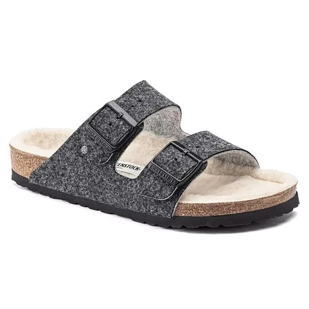Soft Footbed Birkenstock Unisex Arizona Happy Lamb Sandal