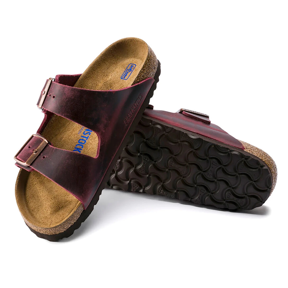 Birkenstock Arizona Soft Footbed Oiled Leather Sandals – Zulily