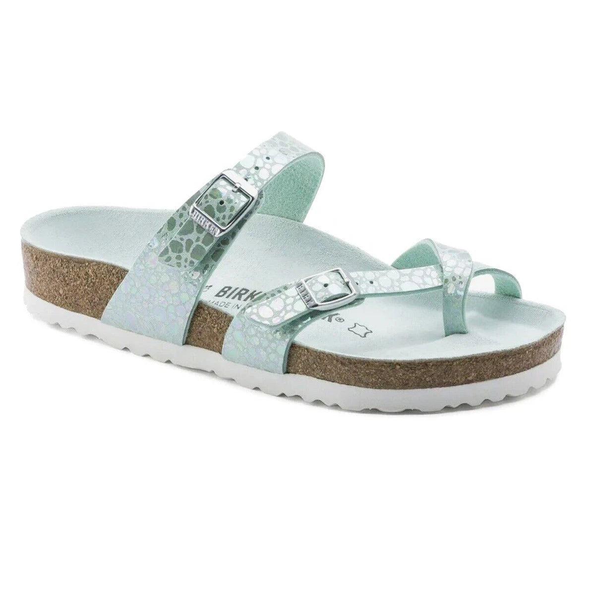 Aqua Metallic Stones-