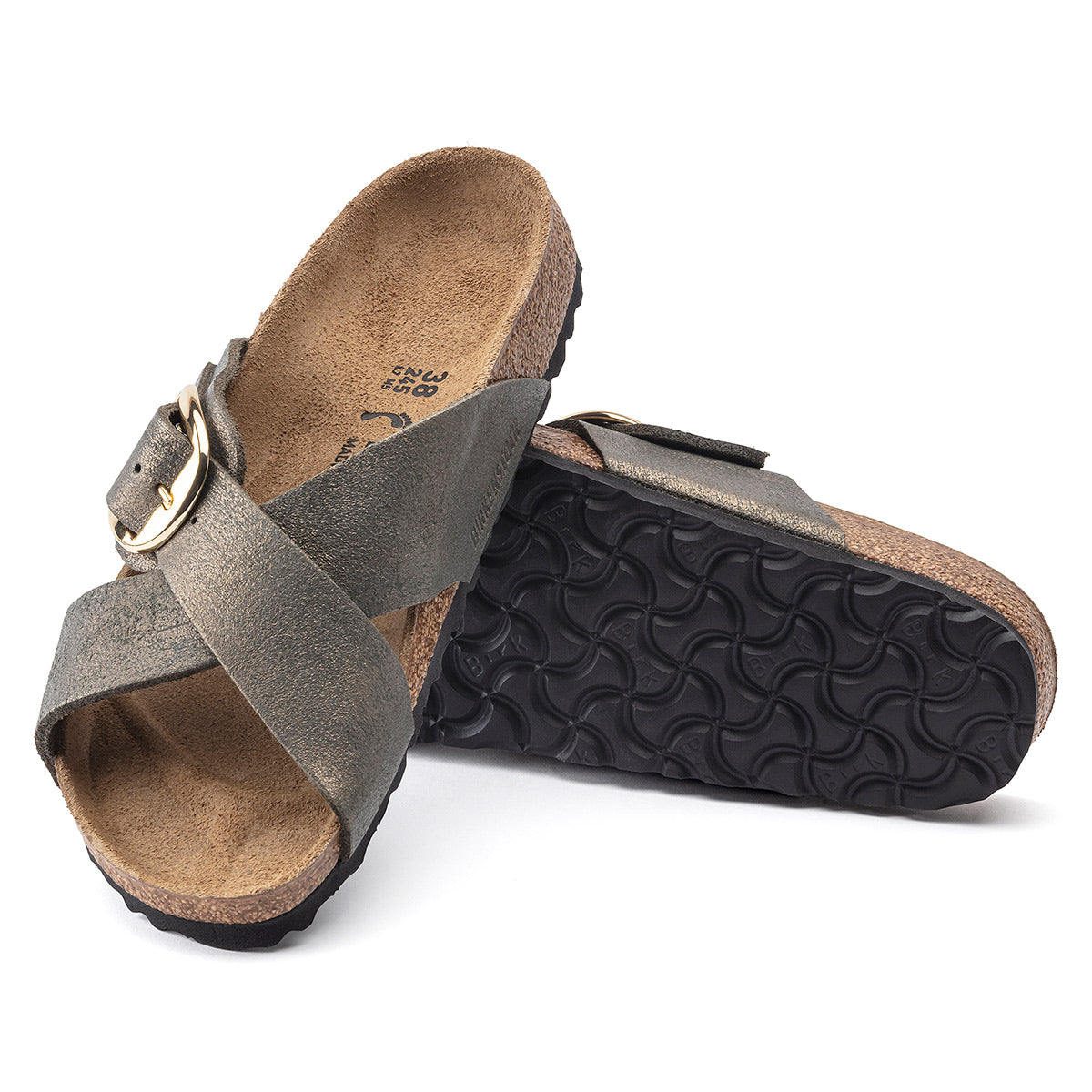 Birkenstock Women's Siena Big Buckle Suede Sandals – Zulily