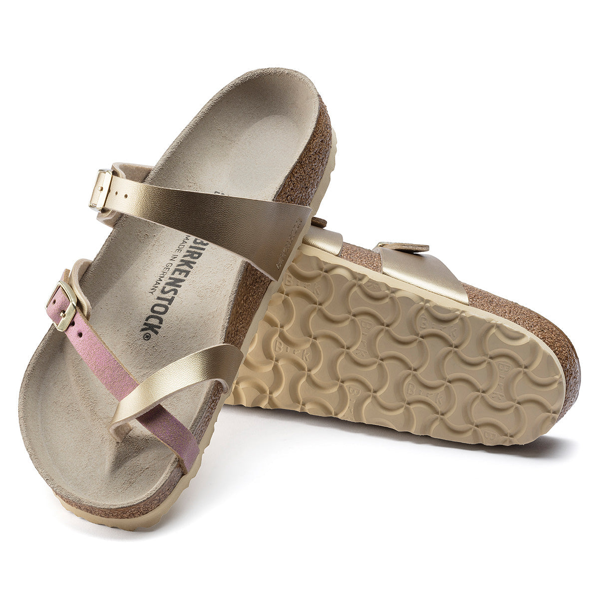 Gold/Metallic Pink-