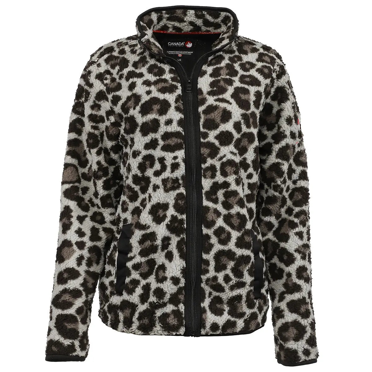 Black Grey/Cheetah-