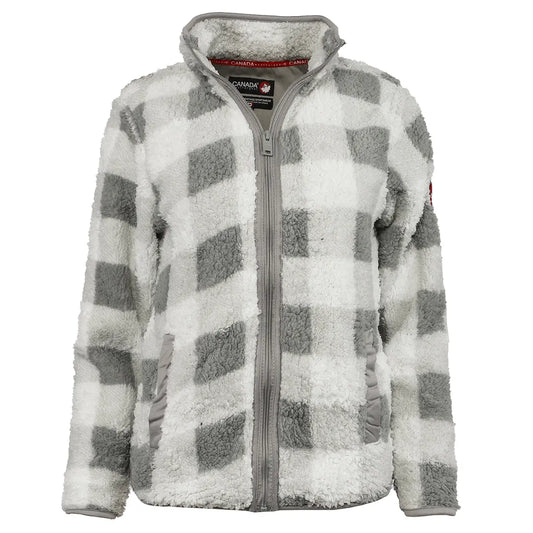 Grey/White Buffalo Plaid-